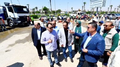 الشربيني يتفقد الأعمال الجاري تنفيذها لتطوير محور ٢٦ يوليو نطاق مدينتي 6 أكتوبر والشيخ زايد