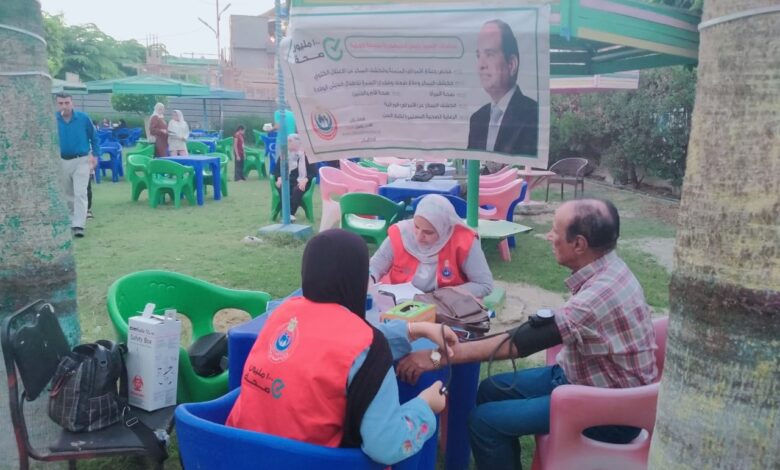 الصحة حملة 100 يوم صحة قدّمت 15 مليون و128 ألف خدمة طبية مجانية خلال عشرة أيام