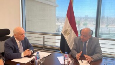 عصمت يجتمع بالنائب الأول لمدير عام المؤسسة الحكومية الروسية للطاقة الذرية "روسآتوم" رئيس شركة "آتوم ستروى إكسبورت"