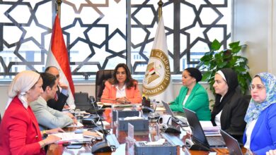 د. منال عوض تبحث الموقف الحالي للتعاون مع شركاء التنمية والمشروعات البيئية الحالية