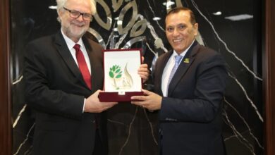 رئيس شركة تنمية الريف المصري الجديد يستقبل سفير بولندا لدى القاهرة لبحث سبل التعاون