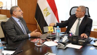 رئيس وكالة الفضاء المصرية يستقبل رئيس المركز القومي لبحوث المياه لبحث سبل التعاون المشترك