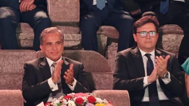 هنو يشهد افتتاح الدورة الـ39 لمهرجان جرش للثقافة والفنون بالمملكة الأردنية الهاشمية