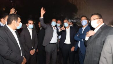 وزير الاتصالات يتفقد مبنى سنترال رمسيس ويتابع جهود استعادة خدمات الاتصالات المتأثرة بالحريق