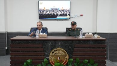 وزير الاتصالات يلتقى بالمتقدمين للإلتحاق بمبادرة الرواد الرقميون فى بداية إختبارات القبول بمقر الأكاديمية العسكرية المصرية