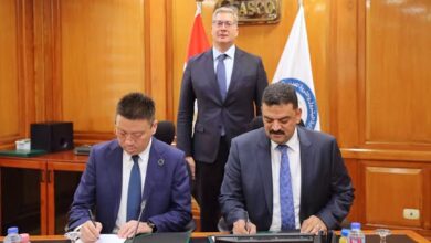 وزير البترول يشهد مذكرة تفاهم بين "هيئة الثروة المعدنية والصناعات التعدينية" و"شركة آسيا بوتاش الصينية"