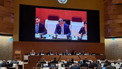 وزير التموين يلقي كلمة مصر خلال الجلسة الافتتاحية في مؤتمر الأمم المتحدة بجنيف