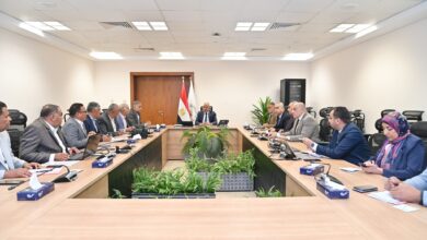 وزير الري يتابع حالة المنظومة المائية خلال موسم أقصى الاحتياجات المائية