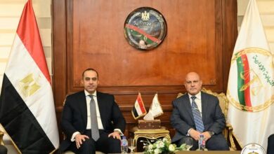 وزير الشئون النيابية والقانونية خلال لقائه رئيس النيابة الإدارية الهيئة تضطلع بدور وطني رفيع في ضبط العمل الإداري