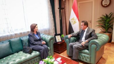 وزير الصحة يبحث مع المدير الإقليمي لمنظمة الصحة العالمية تعزيز التعاون الصحي