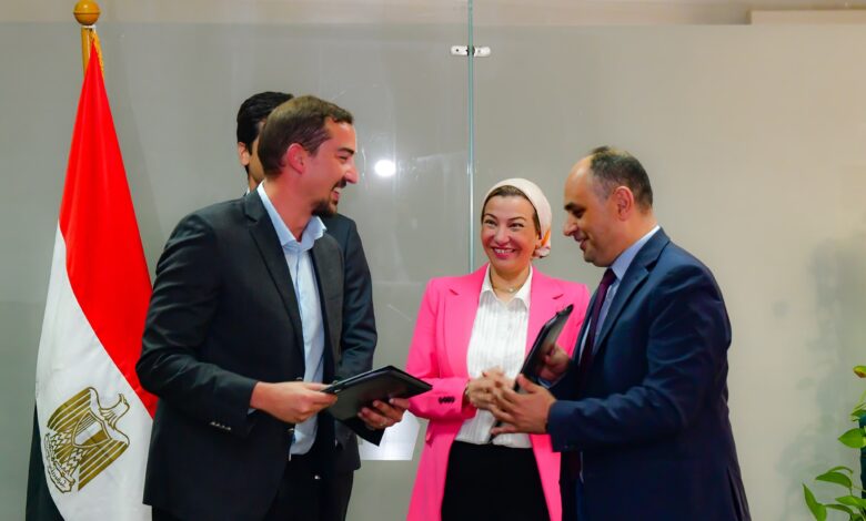 وزيرة البيئة تشهد توقيع بروتوكول تعاون بين جهاز شئون البيئة ومؤسسة حماية البيئة البحرية