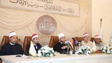 الأزهري يتفقد لجان التصفيات من مسجد عمرو بن العاص.. وتغطية إعلامية حاشدة لمسابقة "دولة التلاوة"