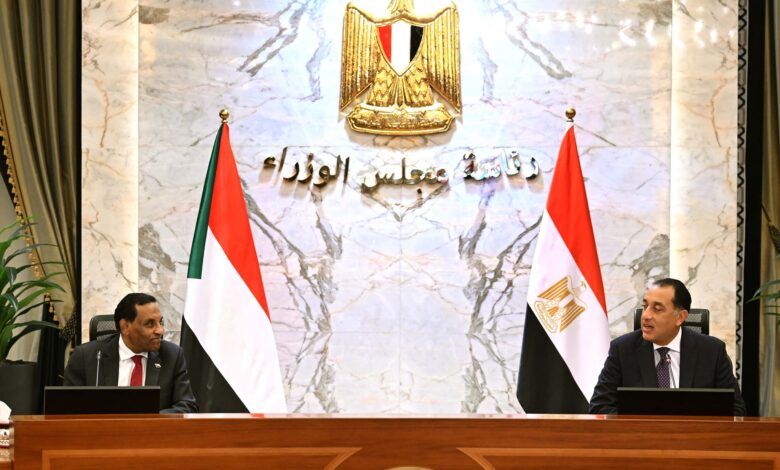 البيان المشترك في ختام زيارة رئيس مجلس الوزراء الانتقالي السوداني إلى جمهورية مصر العربية