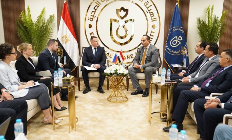 السبكي يبحث مع الرئيس التنفيذي لشركة ROSATOM الروسية التعاون في الاستثمار الصحي