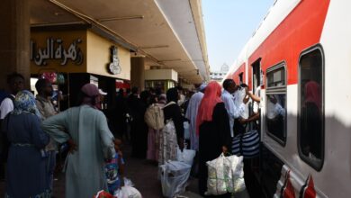 سكك حديد مصر: انطلاق القطار الثالث لتيسير العودة الطوعية للأشقاء السودانيين