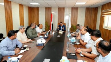 الشربيني يستهل جولته اليوم بعقد اجتماع لمتابعة موقف تنفيذ المشروعات التنموية بالساحل الشمالي الغربي