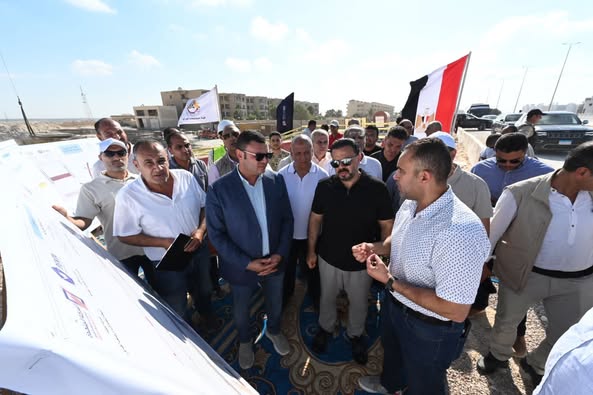 الشربيني يتفقد مشروع بحيرات "نيو مارينا" و"البوغاز" والفيلات والشاليهات بمارينا ٨