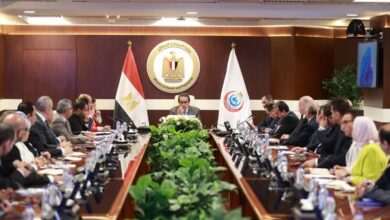 وزير الصحة والسكان يعقد اجتماعه الدوري مع قيادات الوزارة ورؤساء القطاعات والهيئات بحضور مديري المديريات الصحية بجميع المحافظات لمناقشة خطة العمل المقبلة