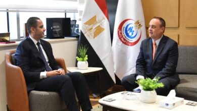 نائب وزير الصحة يعقد اجتماعًا مع ممثل صندوق الأمم المتحدة للسكان في مصر لمناقشة عددًا من ملفات العمل المشتركة