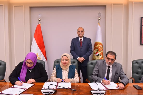 جبران يشهد توقيع بروتوكول تعاون مع مؤسستي مصر الخير وعمارة مصر للبحث العلمي وتنمية المجتمع