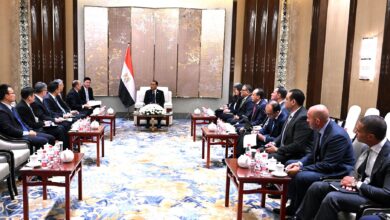 رئيس الوزراء يلتقي رئيس شركة CNCEC الصينية للبتروكيماويات