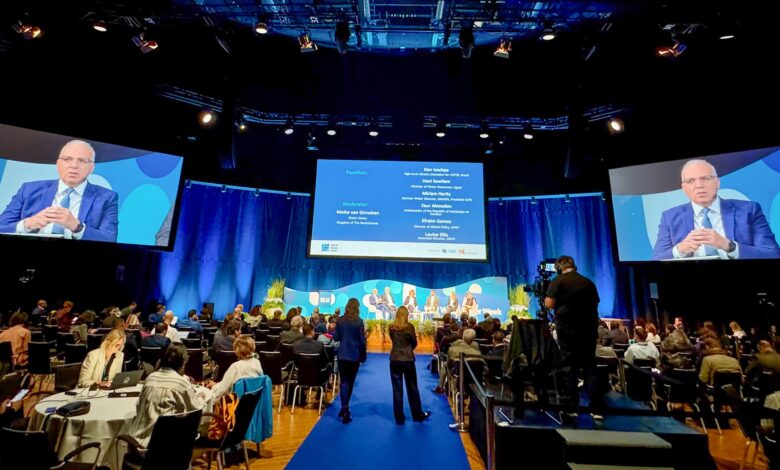 سويلم يشارك في الجلسة رفيعة المستوى مسار المياه على الصعيد العالمي