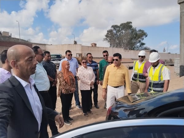 صبحي يتفقد أرض المنتدى بأبي قير.. ويوجه بسرعة الانتهاء من المرحلة الأولى تمهيدًا لافتتاحها