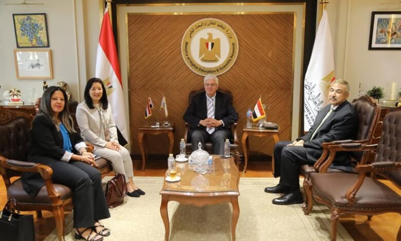 عاشور يستقبل الممثلة المقيمة الجديدة لبرنامج الأمم المتحدة الإنمائي في مصر