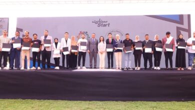 د. مايا مرسي تكرم الجامعات المشاركة في مشروع وحدات التضامن الاجتماعي بالجامعات وأفضل المتطوعين ومنسقي المشروع