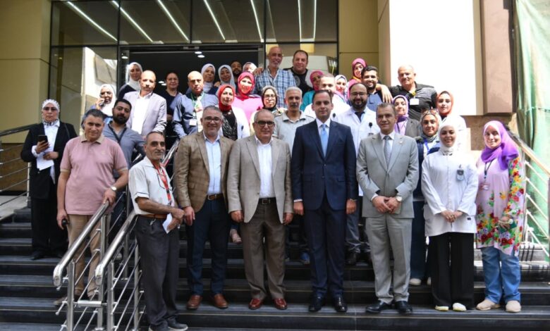 نائب وزير الصحة يتفقد مستشفى أطفال مصر لمتابعة أعمال التطوير وجودة الخدمات الطبية