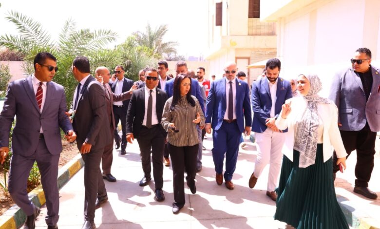 وزيرة التضامن الاجتماعي تزور مجمع حياة بالجيزة.. وتتفقد الخدمات المقدمة للأبناء