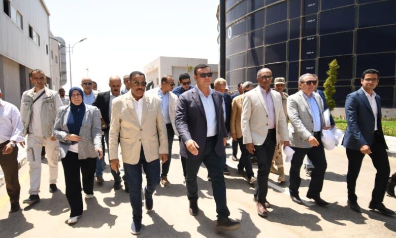 وزير الإسكان ومحافظ مطروح يتفقدان محطة تحلية مياه البحر الرميلة 4 بطاقة 65 ألف م3/يوم