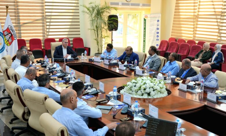 وزير البترول والثروة المعدنية يتابع توسعات ميناء الحمراء البترولي بالعلمين