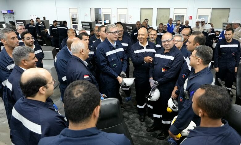 وزير البترول يتفقد مصفاة تكرير ميدور لمتابعة أعمال التطوير والتحديث والتوسعات الجديدة