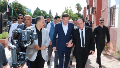 وزير الزراعة ومحافظ الشرقية يتفقدان مشروع الصالحية الزراعي المتكامل