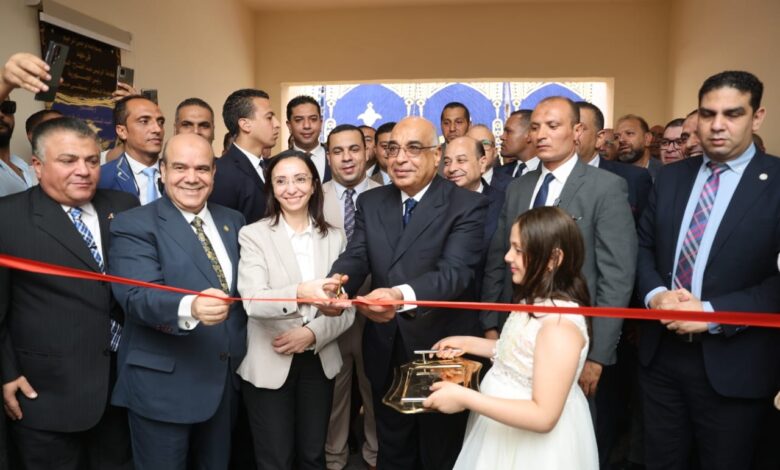 وزير العدل يفتتح محكمة كفر الدوار ويتفقد أعمال رفع كفاءة مجمع محاكم دمنهور الابتدائية