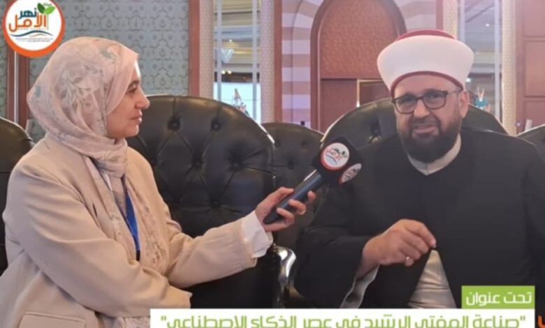 حوار نهر الأمل مع رئيس رابطة طلاب الأزهر بلبنان