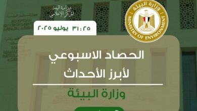 أبرز أنشطة وزارة البيئة خلال أسبوع