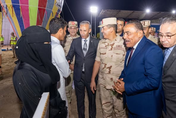 أسبوع الخير من صندوق تحيا مصر يصل إلى 5 آلاف أسرة من الأسر الأولى بالرعاية في سيدي براني بمحافظة مطروح بالتعاون مع المنطقة الغربية العسكرية