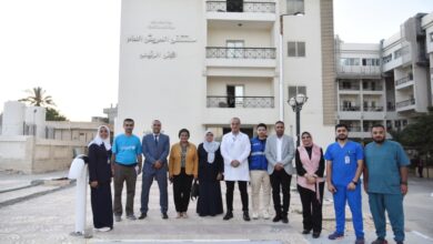 الألفي تتفقد مستشفى العريش العام وتبحث مع وفد اليونيسف تأهيل المستشفى كمركز تميز لتقديم خدمات النساء والتوليد وحديثي الولادة