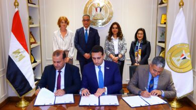 وزيرة التنمية المحلية ومحافظو الفيوم وبني سويف والأقصر وأسوان يشهدون توقيع بروتوكولات تعاون لتنفيذ 4 مشروعات للتنمية الاقتصادية المحلية بتكلفة 480 مليون جنيه