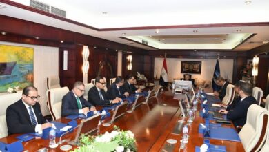 الفريق أسامة ربيع يلتقي رئيس التمثيل التجاري المصري لبحث سبل التعاون المشترك في مجال التسويق الخارجي