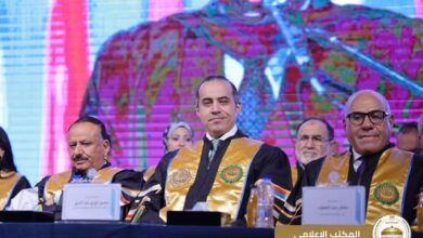 المستشار فوزي يحضر حفل تخرج دفعة جديدة من خريجي الأكاديمية العربية للعلوم والتكنولوجيا والنقل البحري بمدينة العلمين