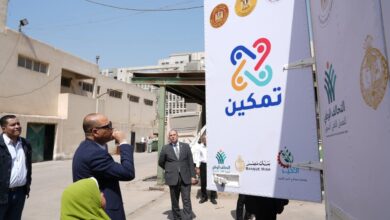 جبران يتفقد وحدتي تدريب مهني متنقلة قبل انطلاقهما غدًا في قرى محافظة الغربية