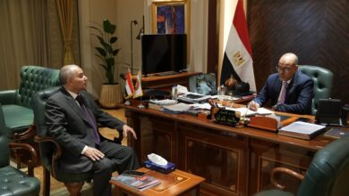 جبران يلتقي رئيس الجالية المصرية بالقصيم .. وتعاون مع الشركات السعودية لتوفير فرص عمل للكوادر المصرية