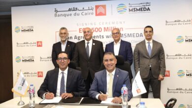 جهاز تنمية المشروعات وبنك القاهرة يوقعان عقدين جديدين بقيمة 500 مليون جنيه لتمويل المشروعات متناهية الصغر
