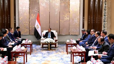 رئيس الوزراء يلتقي رئيس مجلس إدارة شركة تيدا الصينية القابضة