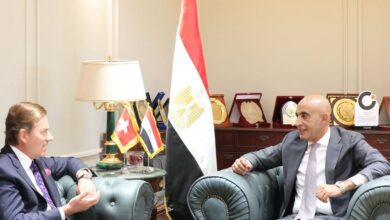 عبد اللطيف يستقبل سفير سويسرا لدى مصر لبحث سبل التعاون في مجال تطوير التعليم الفني