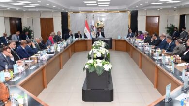 شيمي يترأس الجمعية العامة لـ القابضة للغزل والنسيج لاعتماد موازنة 2025-2026