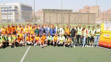 مدير صندوق مكافحة الإدمان يشهد ختام دوري رياضي للمتعافين من تعاطي المواد المخدرة